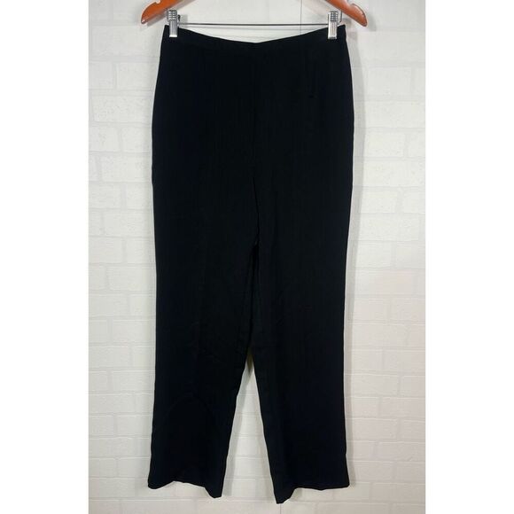 Vintage Sag harbor Womens Trouser size 10 Black - Picture 1 of 15